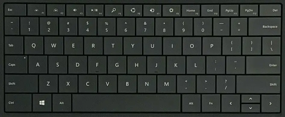 Keyboard layout