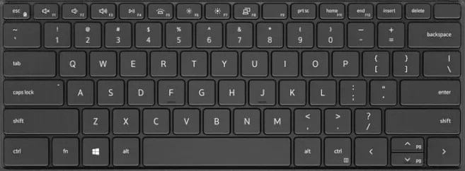 Keyboard layout