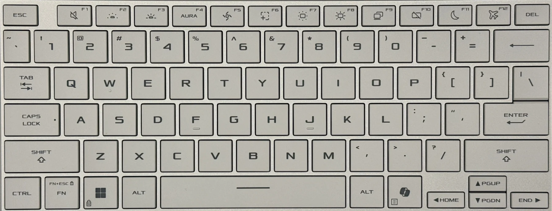 Keyboard layout