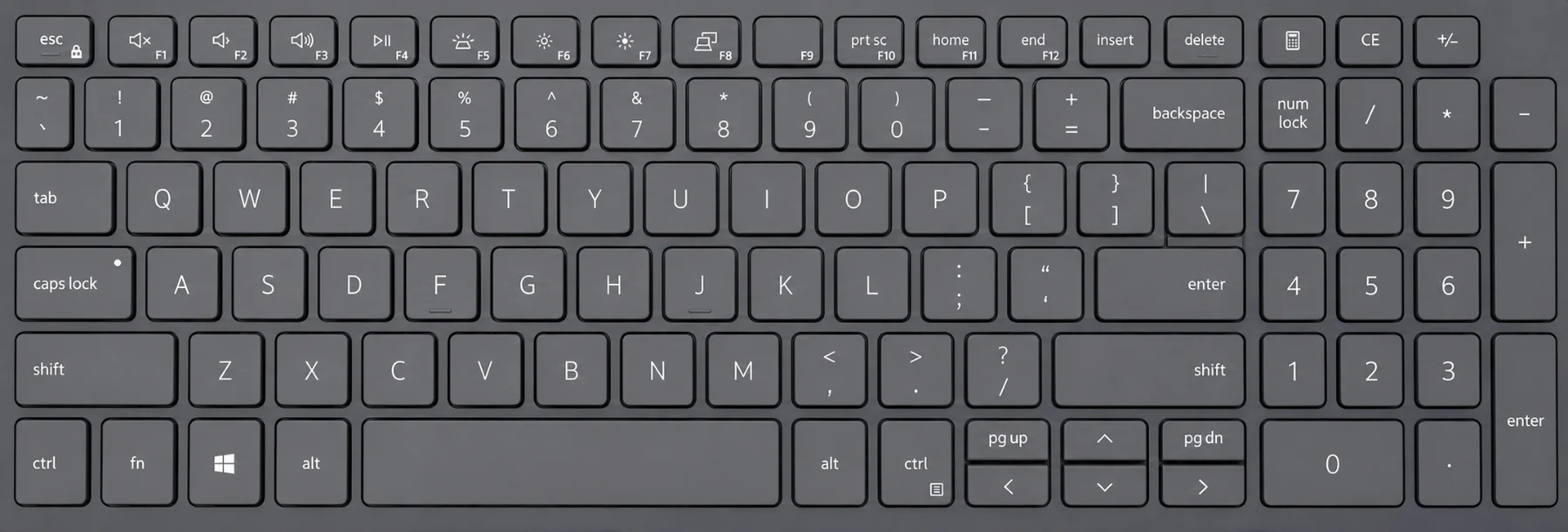 Keyboard layout