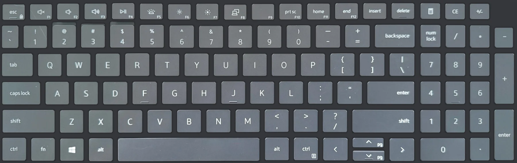 Keyboard layout
