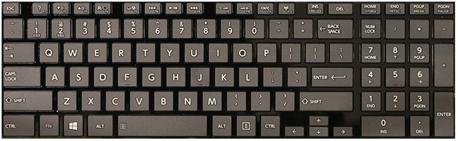 Keyboard layout