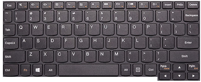 Black keyboard